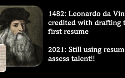 540 Years of Using Resumes?
