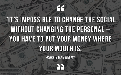 Put your money where you mouth is