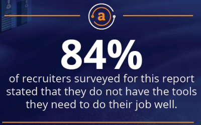 84% of Recruiters Stated They Do NOT Have the Tools They Need to do Their Job Well